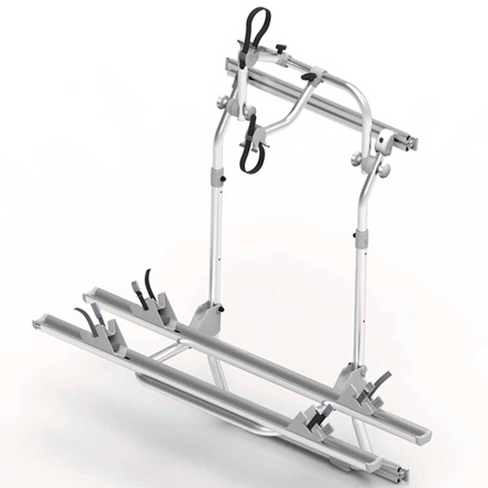 Suporte bicicletas Euro Carry para Ducato, Jumper e Boxer desde 2007 e Movano desde 2021 - 2 BICICLETAS / 2 E-Bike - Prateado