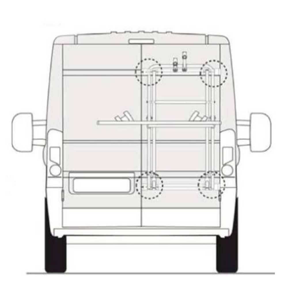 garras de anclaje del Euro Carry para Ducato