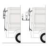 ÚLTIMAS UNIDADES: Suporte bicicletas Euro Carry para Ducato, Jumper e Boxer desde 2007 e Movano desde 2021 - Preto