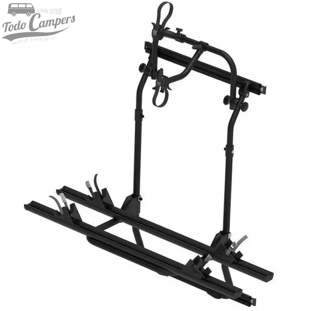Portabicicletas Euro Carry para Ducato, Jumper y Boxer desde 2007 (Restiling) - 2 BICIS - Negro