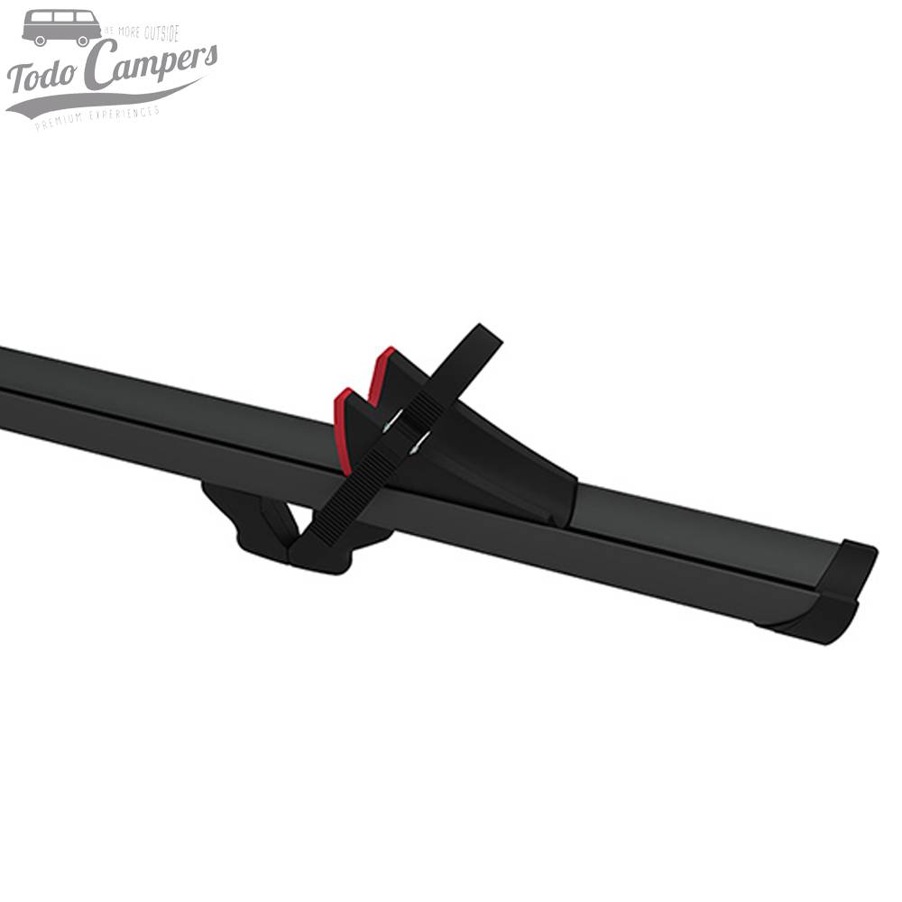 Carril adicional para incrementar el número de bicicletas. Portabicicletas para tu furgoneta, autocaravana o caravana