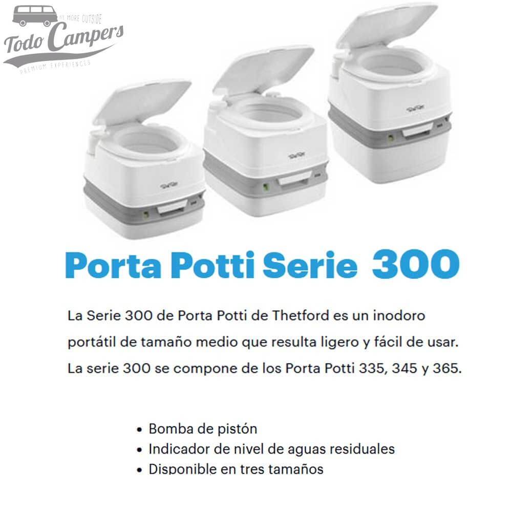 características de la serie 300