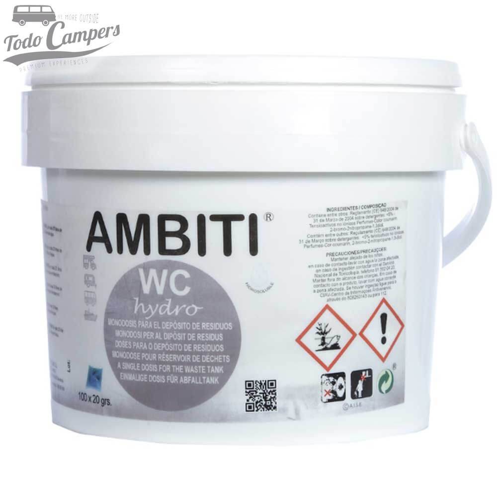 Cubo de 100 monodosis de Ambiti Hydro