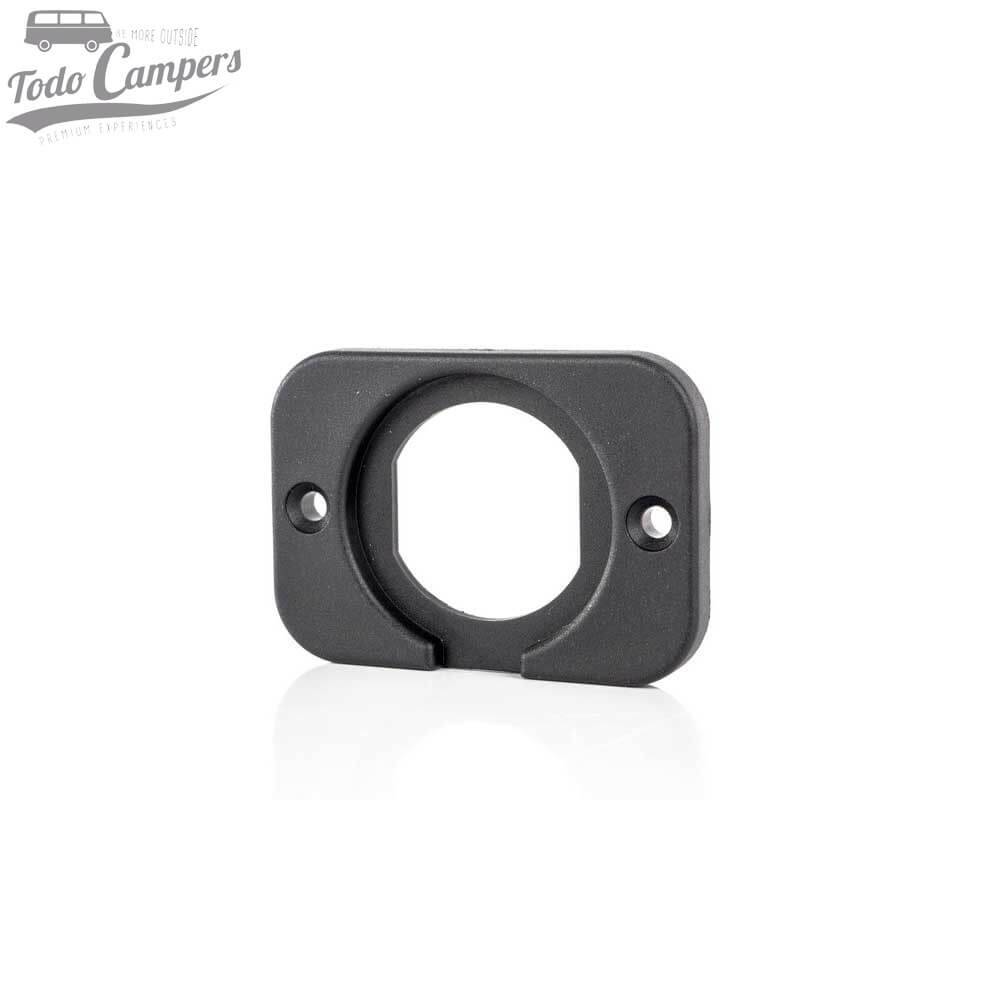 Marco individual para montar tomas de 12V de mechero, USB y voltímetros