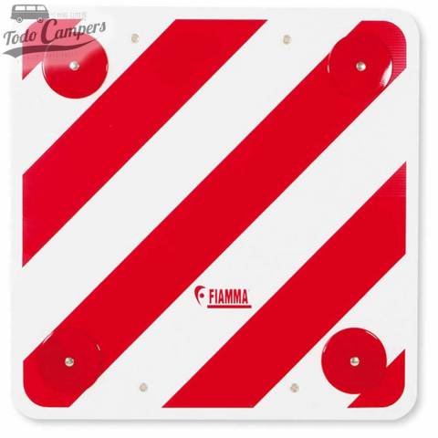 Panel V20 reflectante de plástico para carga sobresaliente 50x50 - Fiamma