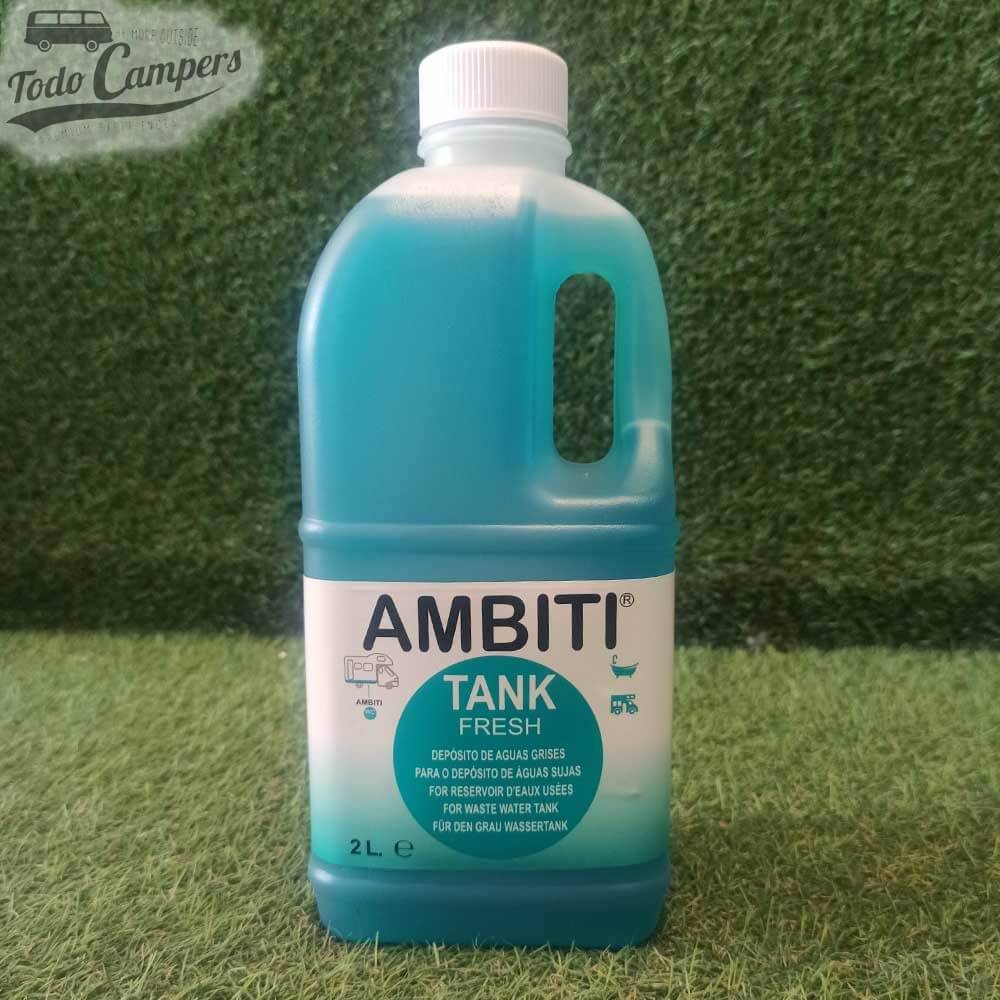 Ambiti Fresh para limpieza de depósitos de aguas grises de 2 Litros