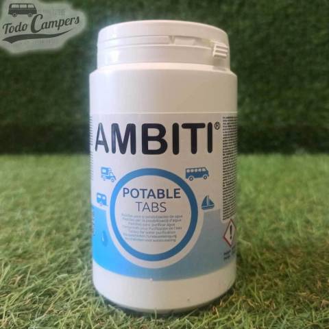 Ambiti Potable Tabs para potabilizar el agua de los depósitos