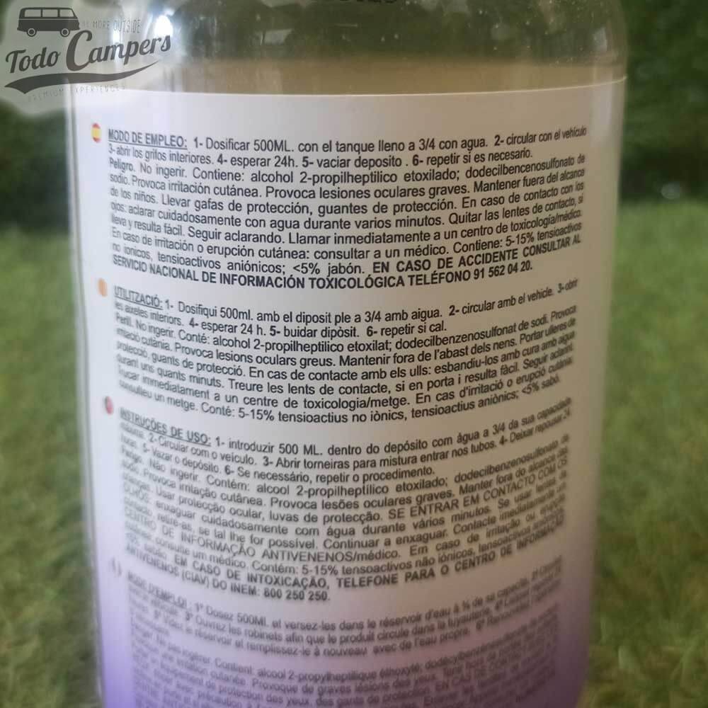 Dosificación del Ambiti Gasoil Stop