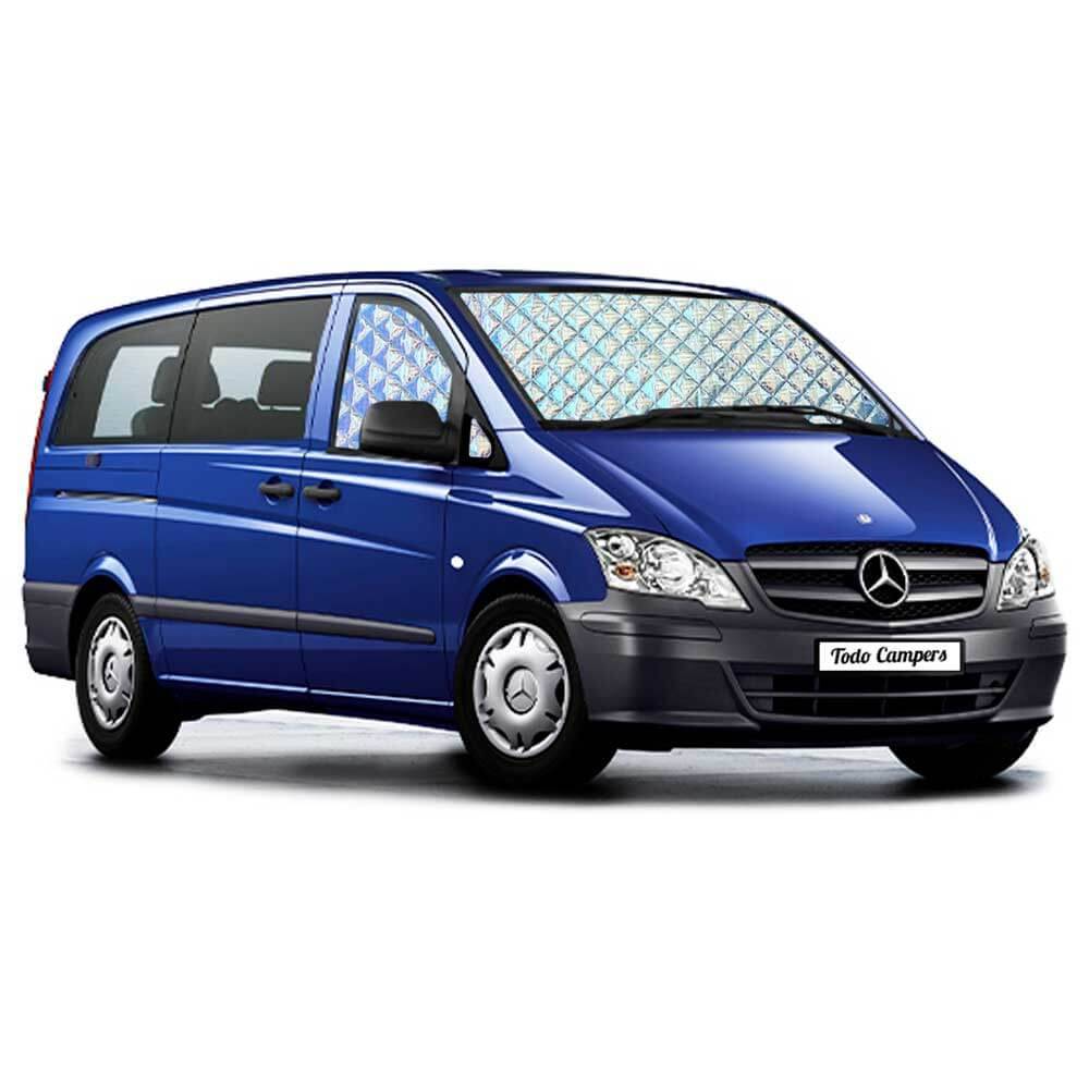Cortinas Isotérmicas BLACK EDITION para Mercedes Vito e Viano 2004-2014 - Cabine