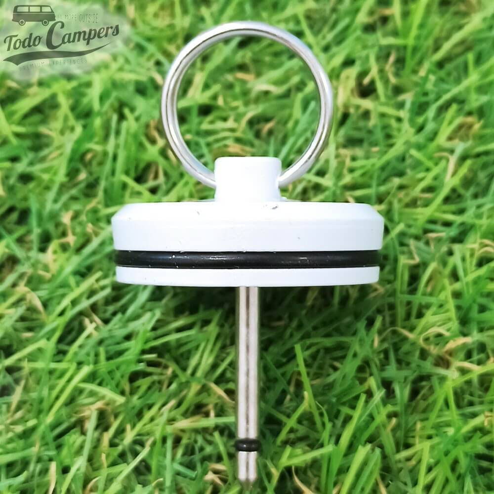 tapón hermético sin cadena del desagüe con sifón de doble salida