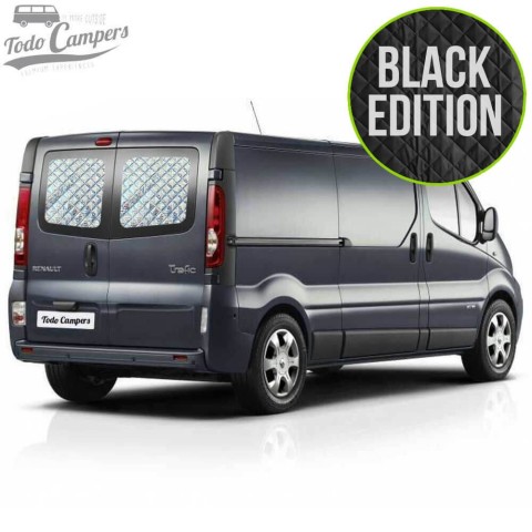 Aislantes térmicos BLACK EDITION para Apertura trasera de Trafic, Vivaro y Primastar 2002-2014
