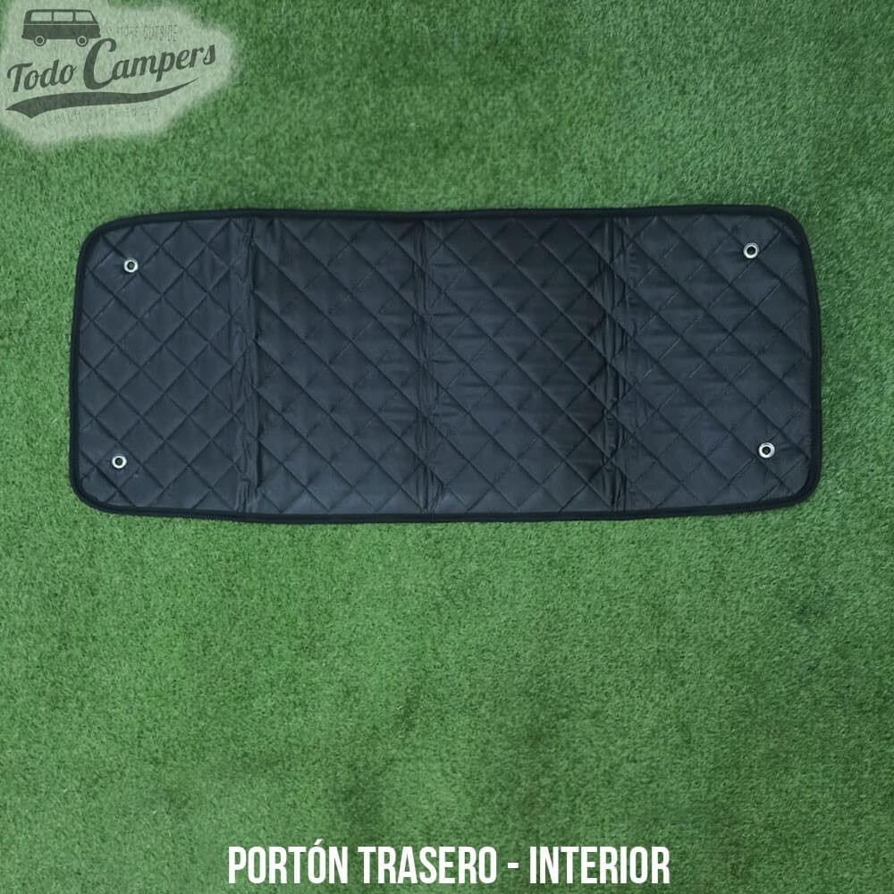 interior negro del aislante para portón trasero de Mercedes W639