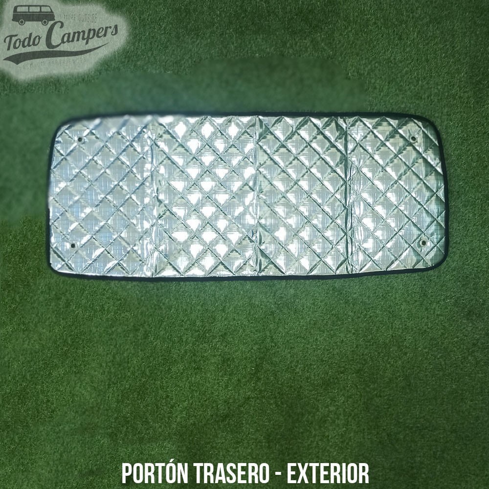 Aislantes térmicos BLACK EDITION para el portón trasero de Mercedes Vito y Viano 2004-2014