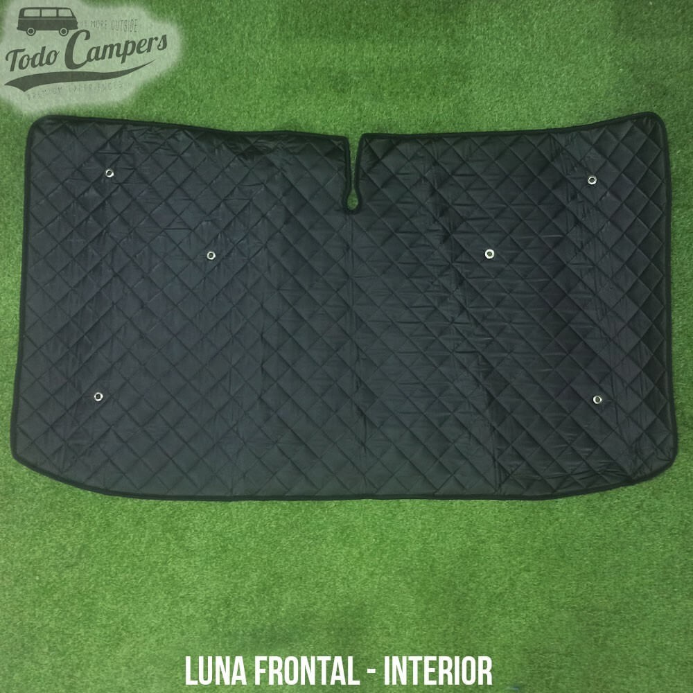 interior negro del aislante para Luna frontal de Trafic, Vivaro y Primastar 2002-2014
