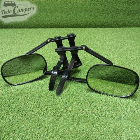 Espejos retrovisores para caravanas MGI Steady XL con espejo plano