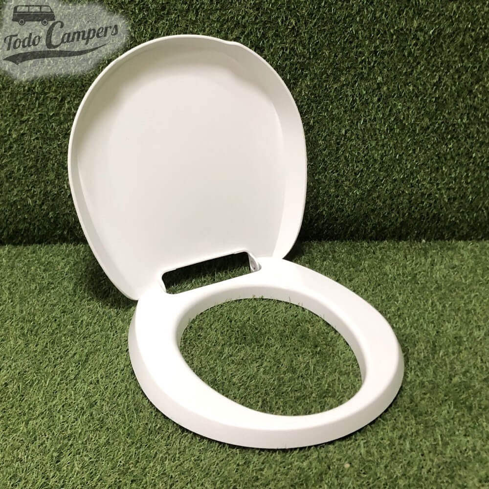 asiento con tapa para WC fijo químico Thetford C500