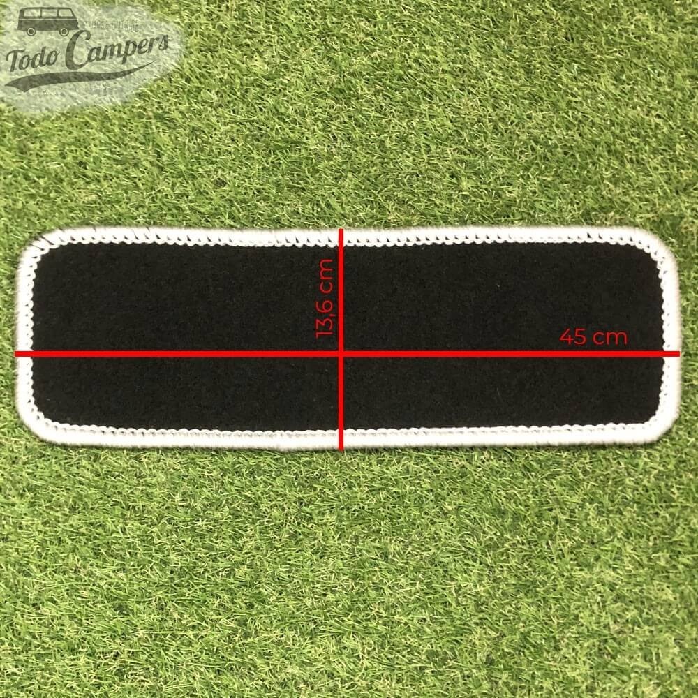 Medidas do tapete de degray para Master e NV400 2011-2023 e Movano 2011-2021