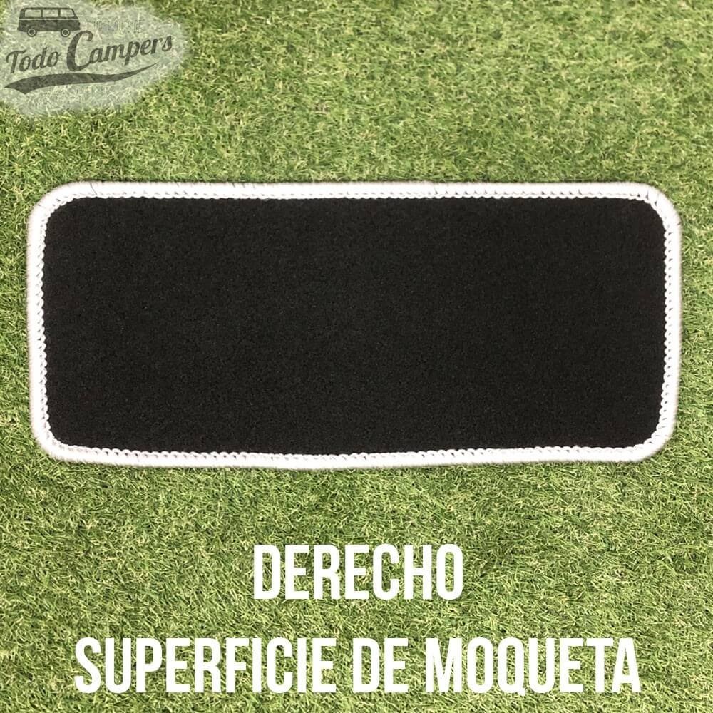lado superior de moqueta de la Alfombrilla para escalón de Volkswagen T5, T6 y T6.1