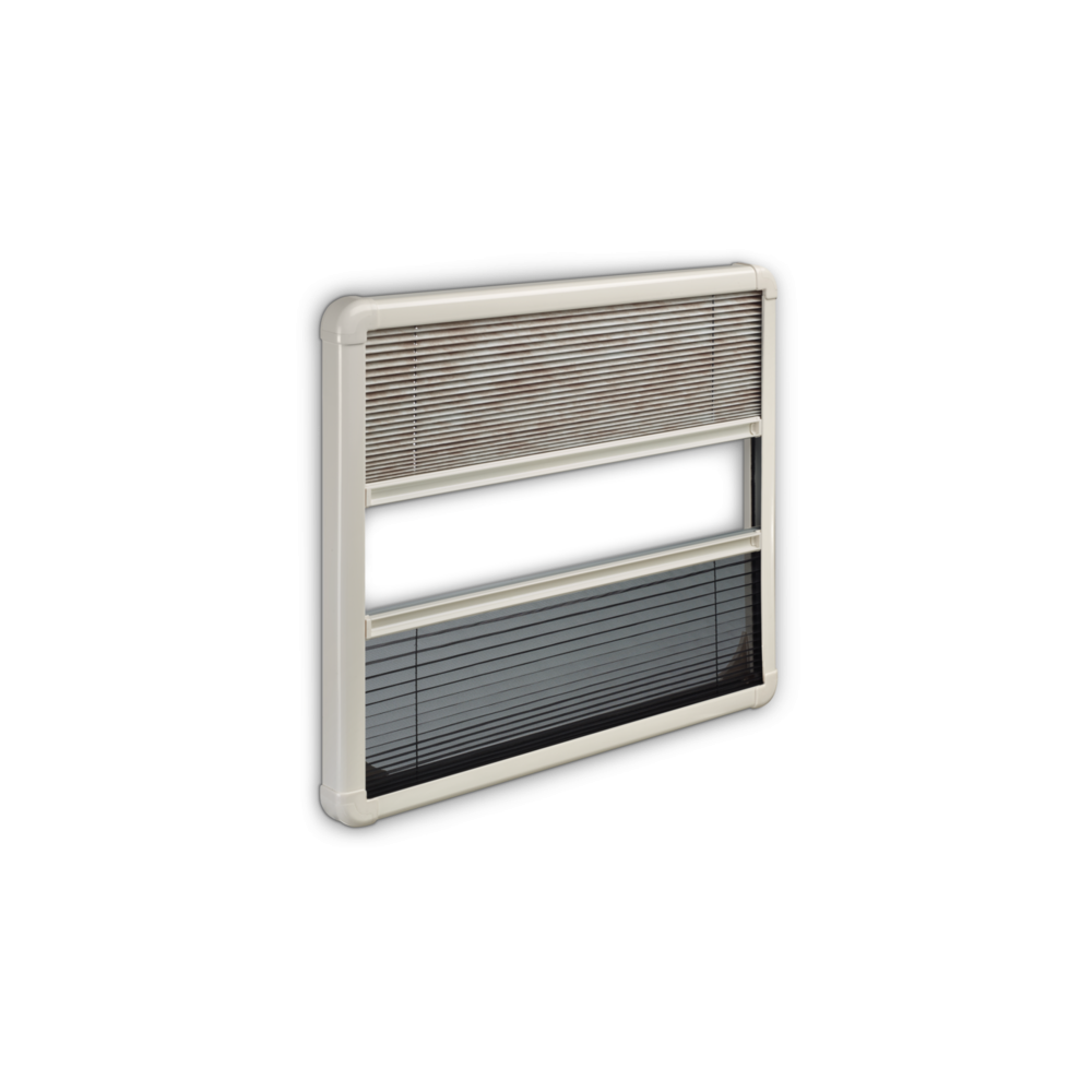 Store plisado con marco para S7P con  barras finales imantadas.