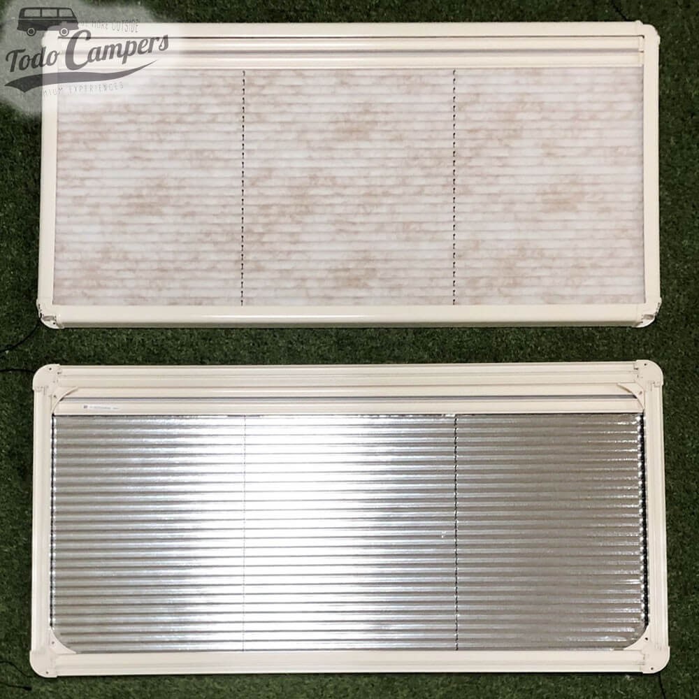 Store plisado con marco para S7P Jaspeado por las dos caras