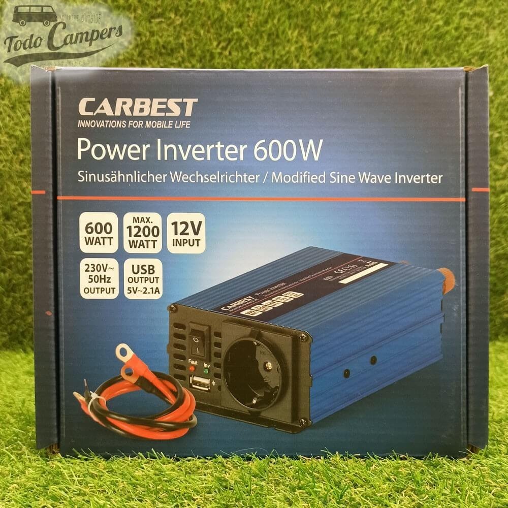 caja del Inversor de 12V de Onda rectificada CARBEST