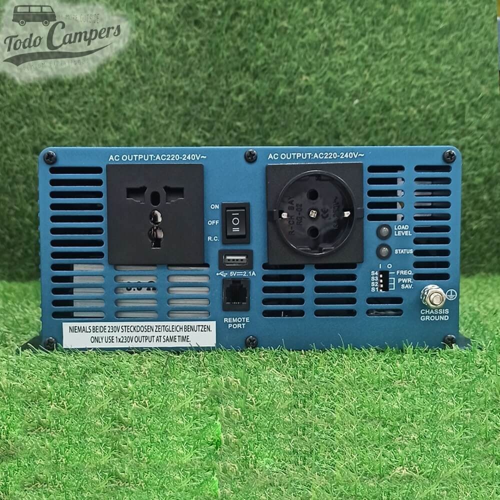 salidas del inversor de Onda pura CARBEST de 3000W