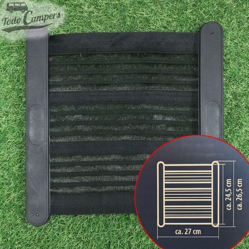 Medidas de la red de almacenamiento portaobjetos Talla M