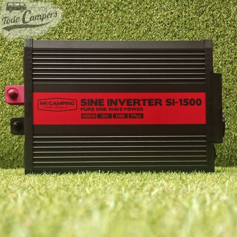 Inversor de 12 V a 230 V de Onda pura Mc CAMPING de 1500 W
