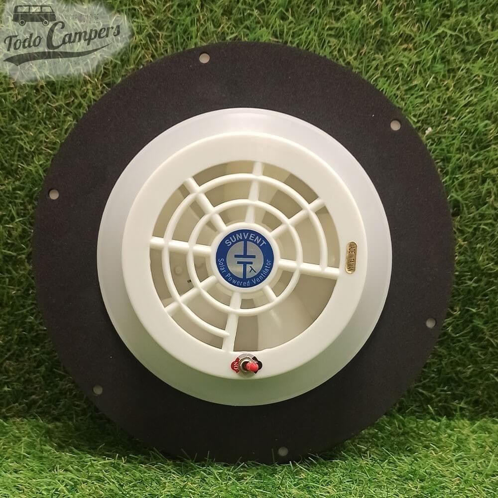 Extrator solar com interruptor para ligar e desligar