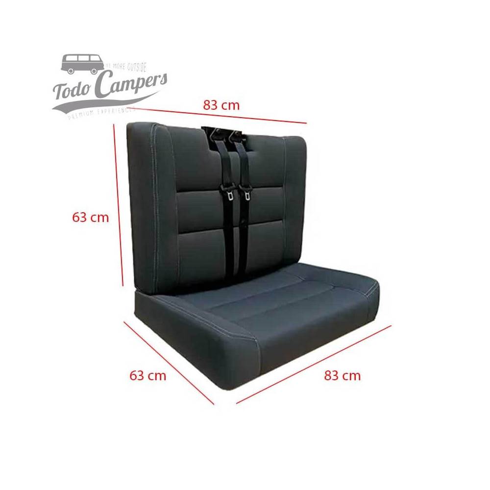 Medidas do assento para estrutura CTA de Ducato, Jumper e Boxer