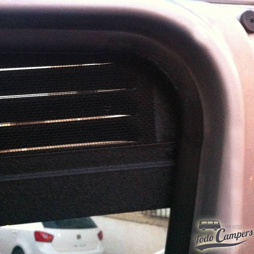 Interior da grelha de alumínio preto do Air Vent Volkswagen T5, T6 e T6.1