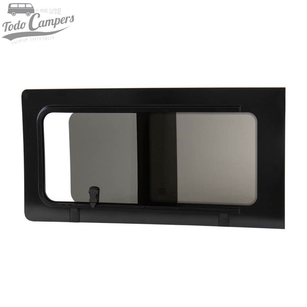 Vista interior de la ventana corredera para Volkswagen T5, T6 y T6.1