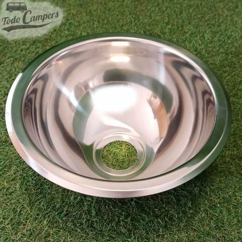 Fregadero redondo semi-esfera Carbest - 29 x 12cm