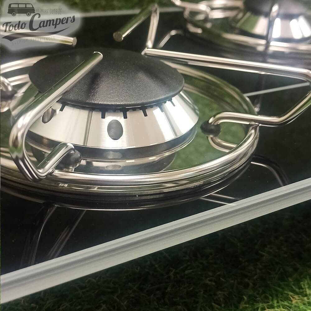 detalle del quemador de la Cocina Carbest 70558