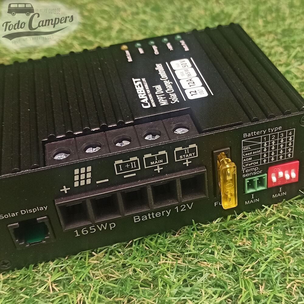 Regulador 851005 con entrada para pantalla solar