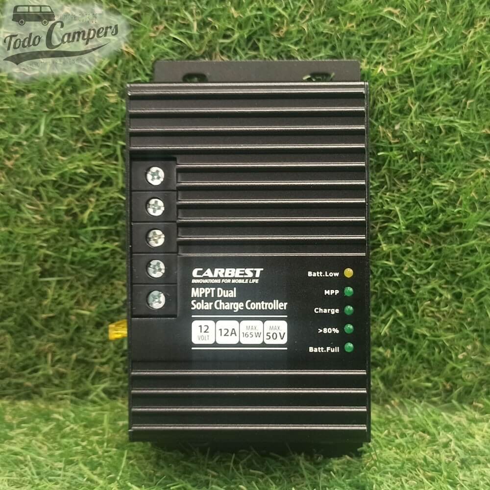 Leds de aviso del regulador MPPT de Carbest de 12A