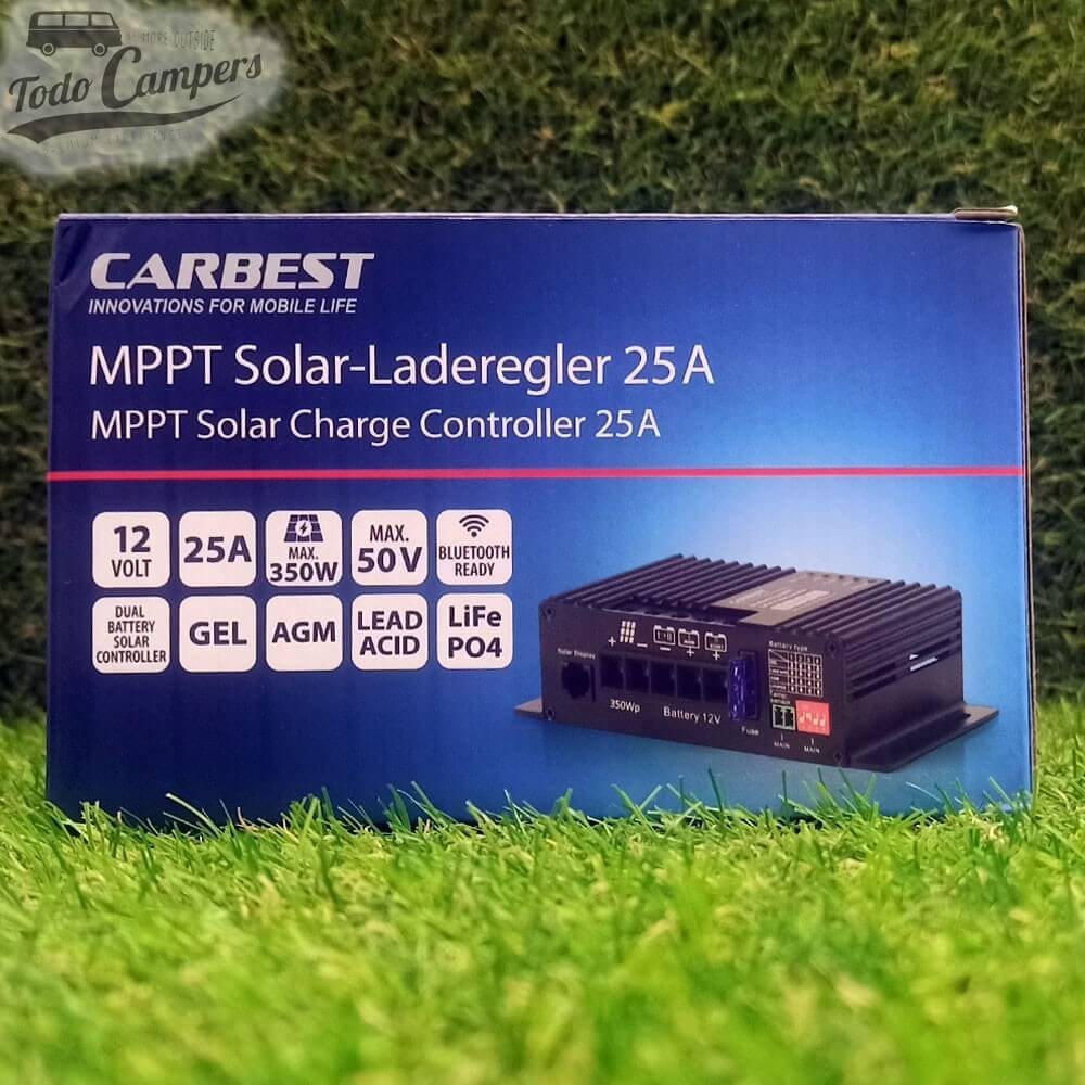 Regulador solar dual Carbest de 25 A - MPPT