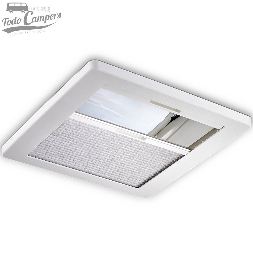 Claraboya Dometic Mini Heki Style 40x40cm (Grosor de techo 4,3 a 6 cm) para tu furgoneta, autocaravana o caravana