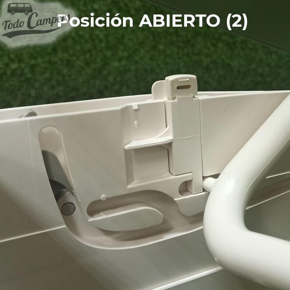 Claraboya Mini Heki con tres posiciones de apertura