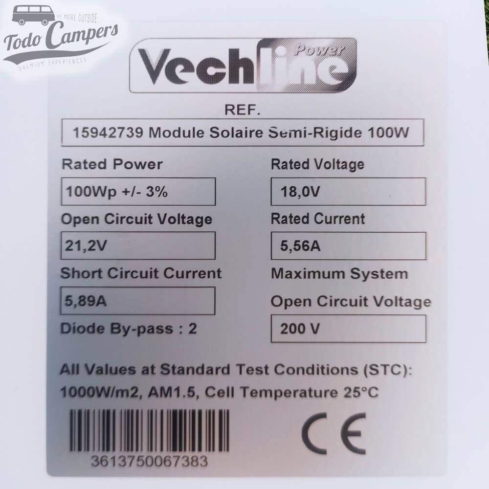 Especificaciones técnicas 15942742