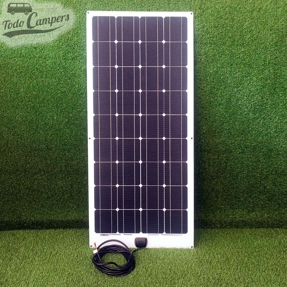 Placa solar semi-flexible monocristalina - 100W