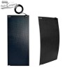 Painel solar semi-flexível monocristalino BLACK PANEL Carbest SFX135 - 135W