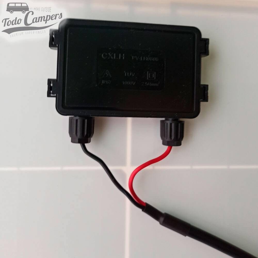 conectores de la Placa solar rígida monocristalina Vechline de 160W