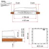 Medidas Claraboia Fiamma Vent 40 Crystal