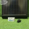 Kit painel solar rígido monocristalino Mc Camping com Regulador PWM 10 A de 140 W