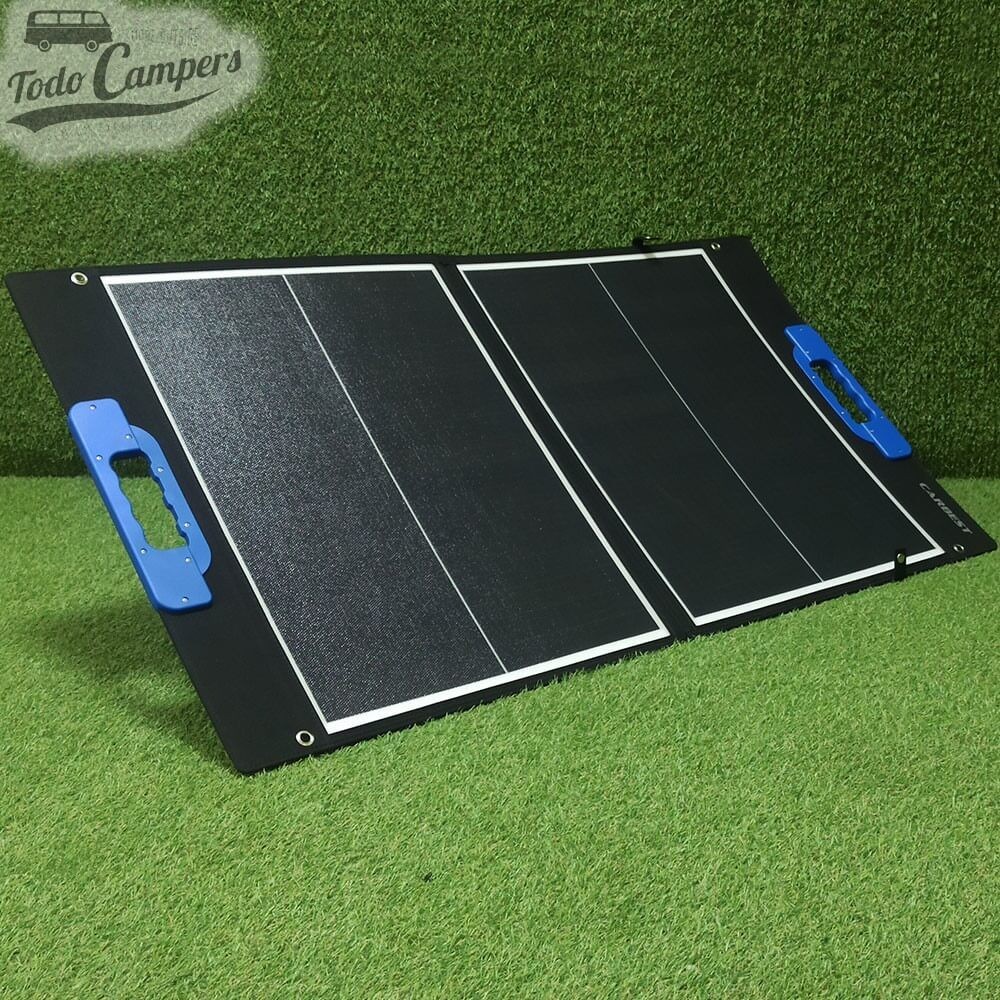 Painel solar portátil dobrável Carbest SC100 com regulador integrado - 100W