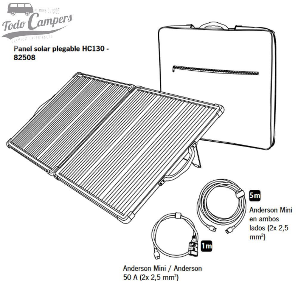 esquema de la placa plegable Carbest HC130