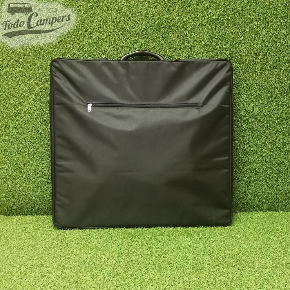 parte traseira da bolsa do painel solar portátil dobrável Carbest HC130