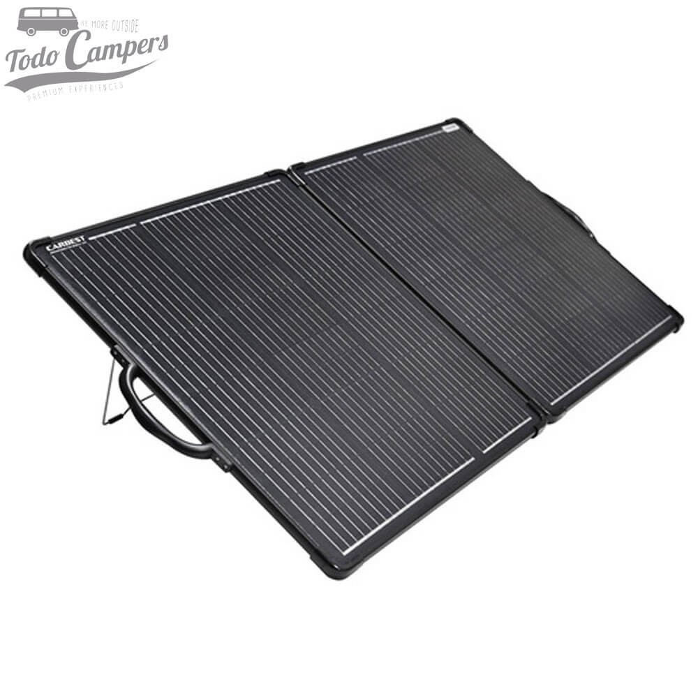 Design preto BLACK PANEL do painel solar portátil dobrável Carbest HC130