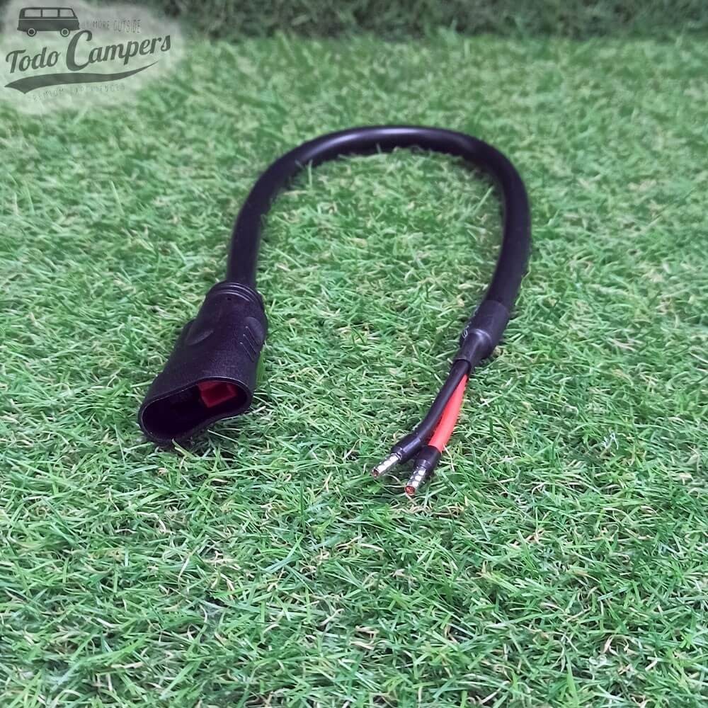 Cable adaptador de placa solar con salida pinzas de batería